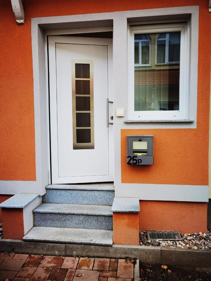 Modernes Behagliches Haus Mit Kamin, Terrasse Und Garten Magdeburg Exterior photo